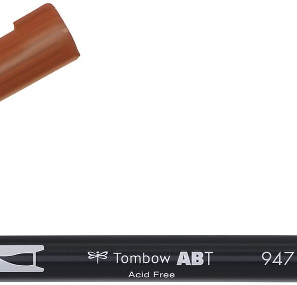 TOMBOW Dual Brush Pen ABT 947 burnt sienna