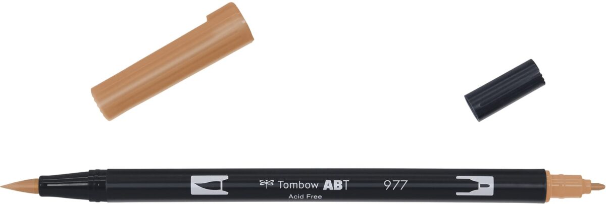 TOMBOW Dual Brush Pen ABT 977 saddle brown – Hochwertig & günstig bei ShopDeca