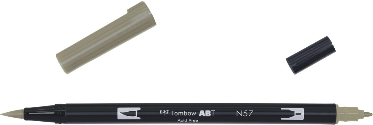 TOMBOW Dual Brush Pen ABT N57 warm grey 5 – Hochwertig & günstig bei ShopDeca