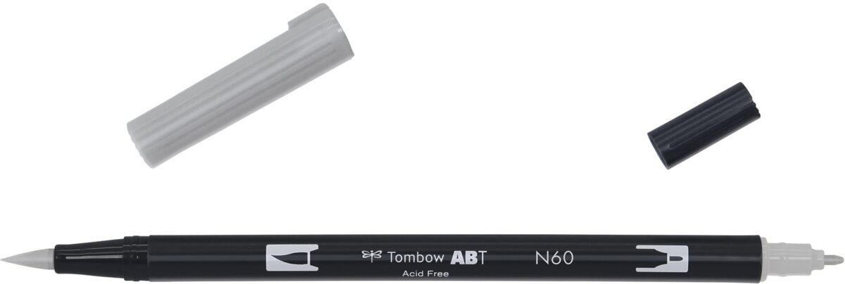 TOMBOW Dual Brush Pen ABT N60 cool grey 6 – Hochwertig & günstig bei ShopDeca
