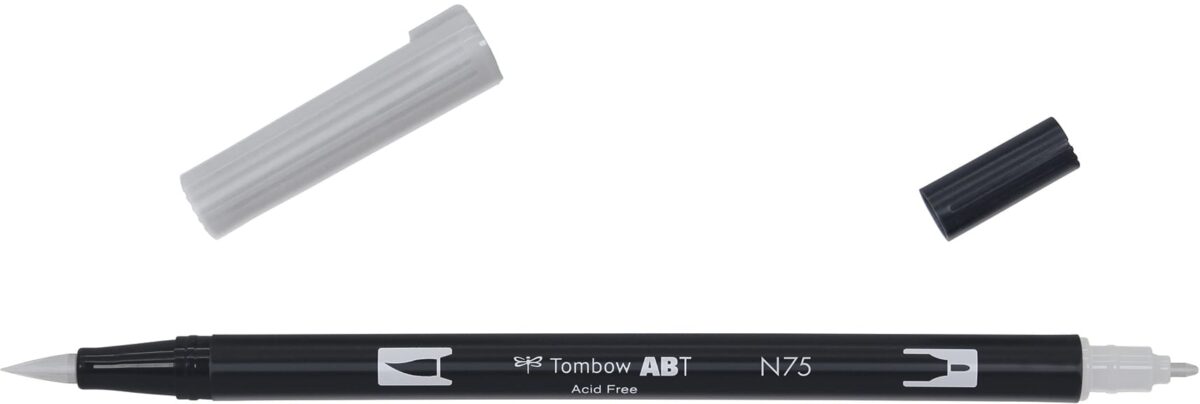 TOMBOW Dual Brush Pen ABT N75 cool grey 3 – Hochwertig & günstig bei ShopDeca