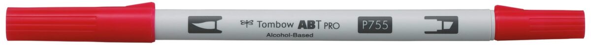 TOMBOW Dual Brush Pen ABT PRO ABTP-755 rubine red – Hochwertig & günstig bei ShopDeca