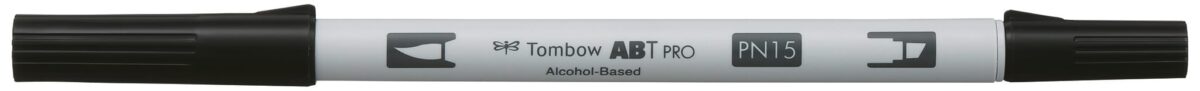 TOMBOW Dual Brush Pen ABT PRO ABTP-N15 black – Hochwertig & günstig bei ShopDeca