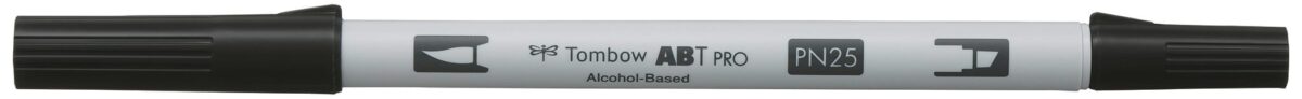 TOMBOW Dual Brush Pen ABT PRO ABTP-N25 lamp black – Hochwertig & günstig bei ShopDeca