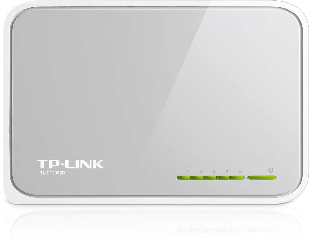 TP-LINK Mini Desktop Switch TLSF1005D 5x 10/100 – Hochwertig & günstig bei ShopDeca