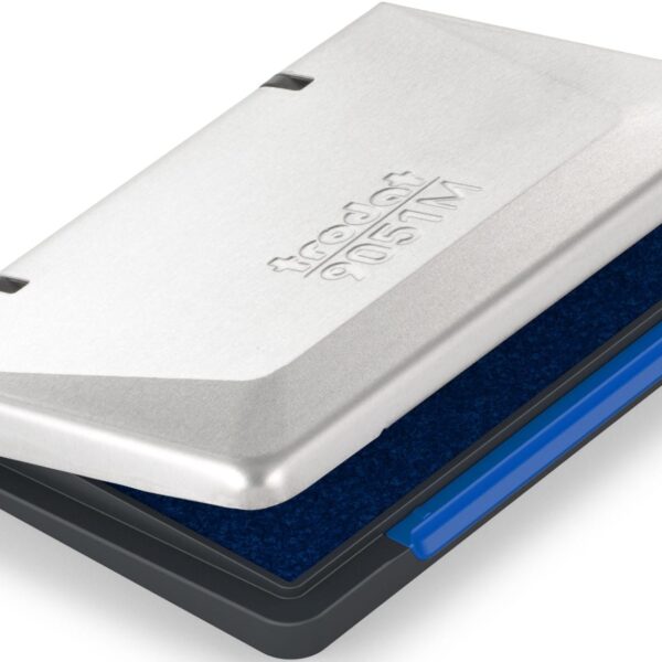 TRODAT Handstempelkis. 9051 9051MEKBL 9x5cm blau