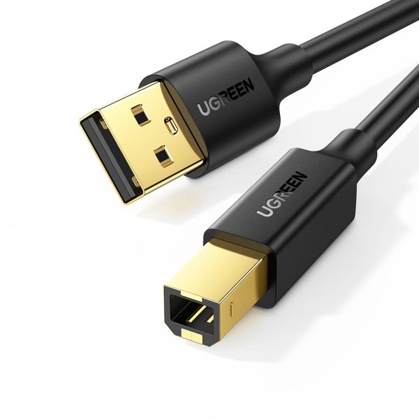 UGREEN Cable USB 2.0 AM/BM Print 10351 3m, Black