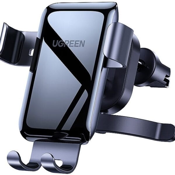 UGREEN Round Air Vent Gravity 30401 Phone Holder, Black