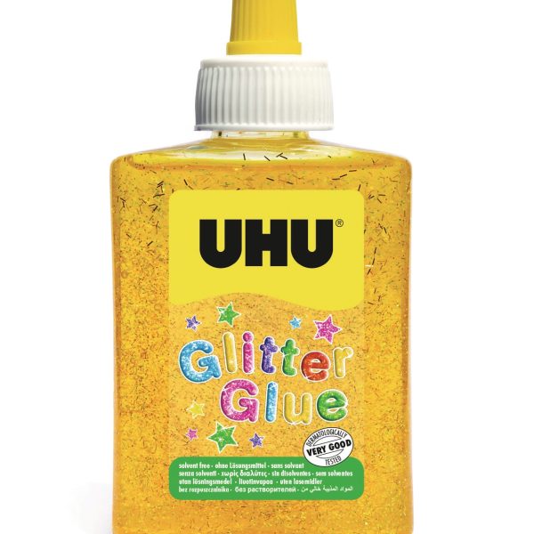 UHU Glitter Glue 49970 gelb