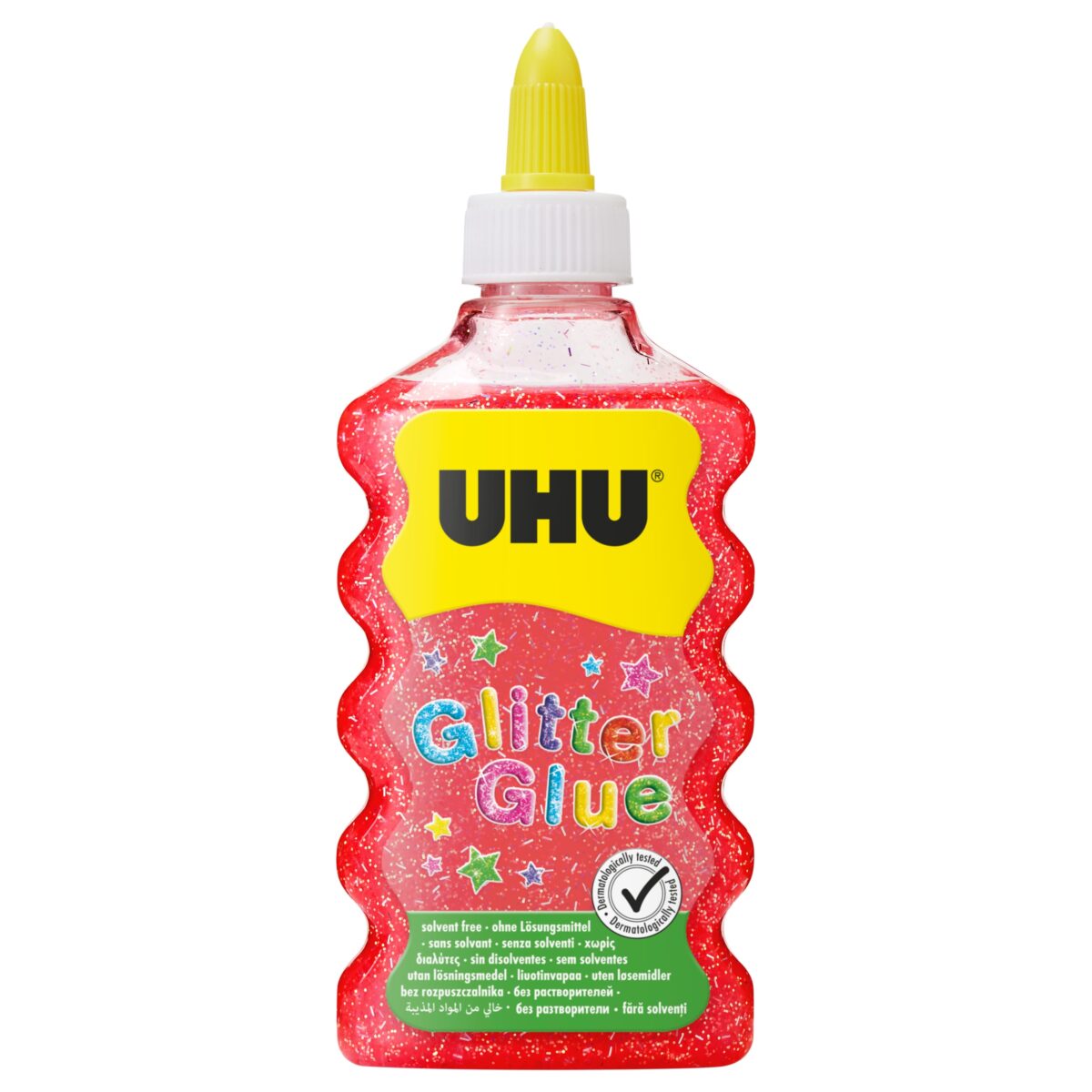 UHU Glitter Glue Maxi 510574 rot, 185g – Hochwertig & günstig bei ShopDeca