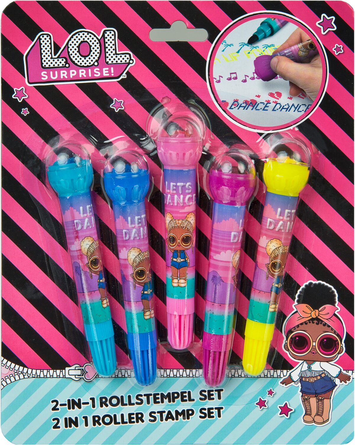 UNDERCOVER 2-in-1 Rollstempel Set LOLO0743 LOLO Surprise – Hochwertig & günstig bei ShopDeca
