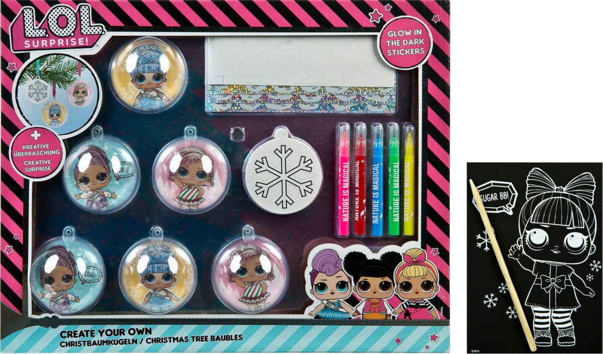 UNDERCOVER CYO Christbaumkugeln 6 Stk. LOLO4301 LOL Surprise – Hochwertig & günstig bei ShopDeca