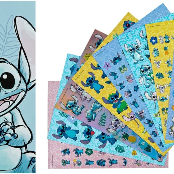 UNDERCOVER Stickerblock Stitch STLI0064 8 Blatt