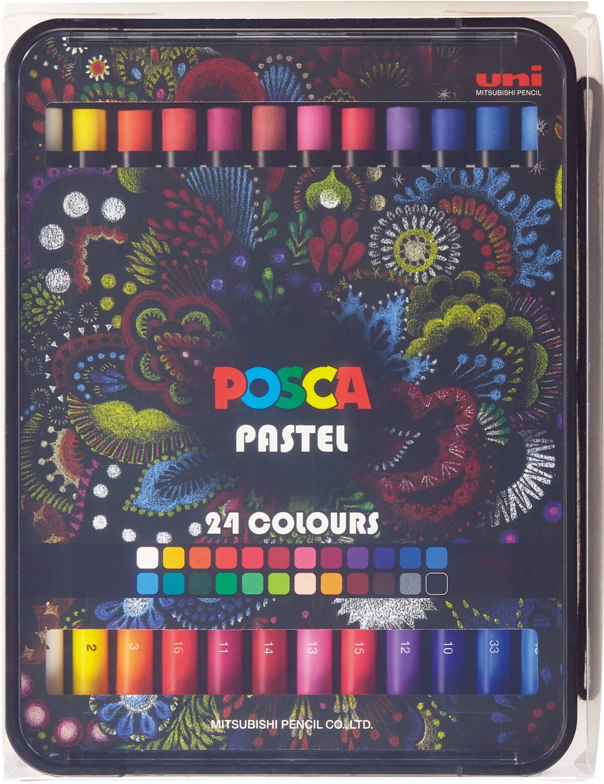 UNI-BALL Posca Pastel KPA-100 24C 24 Stück ass. – Hochwertig & günstig bei ShopDeca