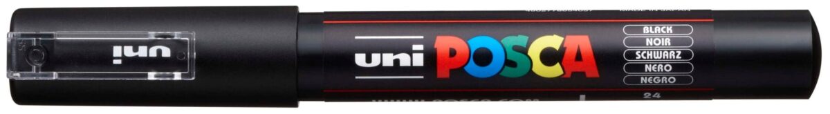 UNI-BALL Posca Marker 0.7mm PC-1M BLACK schwarz – Hochwertig & günstig bei ShopDeca