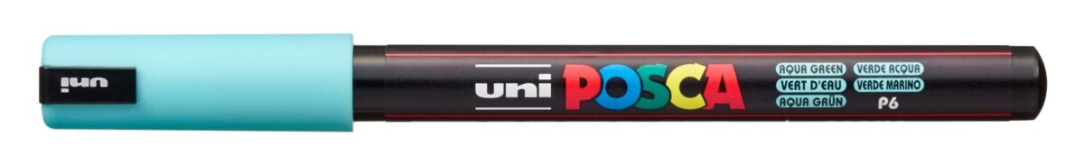UNI-BALL Fineliner Posca 0.7mm PC-1MR_AQUA GREEN aqua grün – Hochwertig & günstig bei ShopDeca