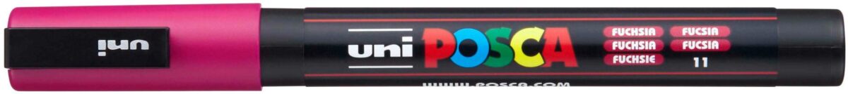 UNI-BALL Posca Marker 0.9-1.3mm PC-3M Fuchsia fuchsia – Hochwertig & günstig bei ShopDeca