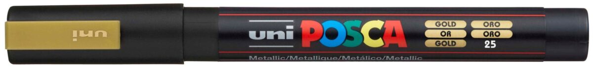 UNI-BALL Posca Marker 0,9-1,3mm PC-3M GOLD gold, Rundspitze – Hochwertig & günstig bei ShopDeca