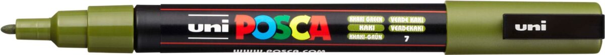 UNI-BALL Posca Marker 0.9-1.3mm PC-3M Khaki green khakigrün – Hochwertig & günstig bei ShopDeca