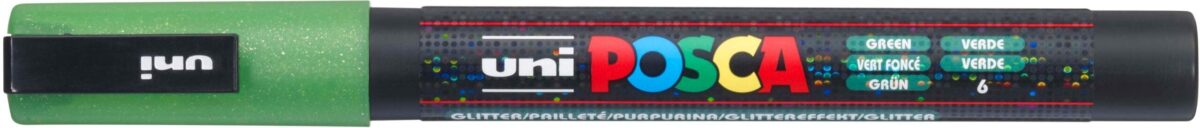UNI-BALL Posca Marker 0.9-1.3mm PC-3ML GREEN glitzer grün – Hochwertig & günstig bei ShopDeca