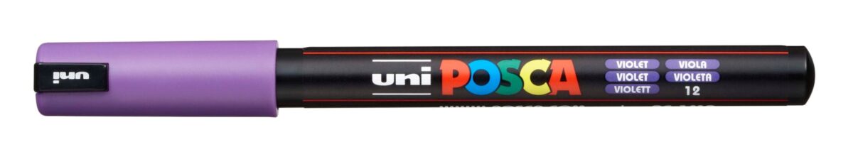 UNI-BALL Posca Fineliner 0,7mm PC1MR VIOLET violett – Hochwertig & günstig bei ShopDeca