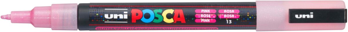 UNI-BALL Posca Marker 0.9-1.3mm PC3-ML PINK glitzer rosa – Hochwertig & günstig bei ShopDeca