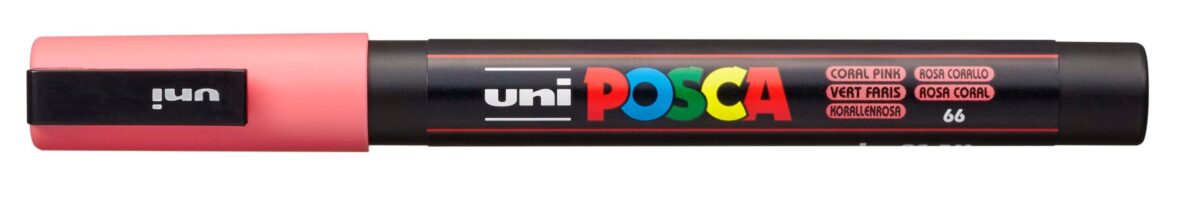 UNI-BALL Marker Posca 0.9-1.3mm PC3M_CORAL PINK coral pink – Hochwertig & günstig bei ShopDeca