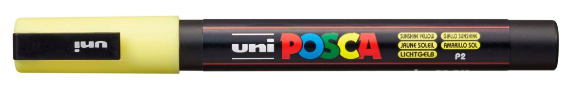 UNI-BALL Marker Posca 0.9-1.3mm PC3M_SUNSHINE YELLOW lichtgelb – Hochwertig & günstig bei ShopDeca