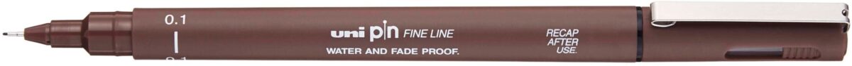 UNI-BALL Fineliner Pin 0.1mm PIN01-200(S) Sepia sepia – Hochwertig & günstig bei ShopDeca