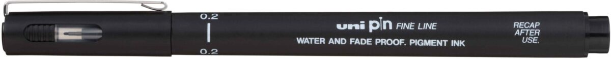 UNI-BALL Fineliner Pin 0,2mm PIN02200(S)B schwarz – Hochwertig & günstig bei ShopDeca
