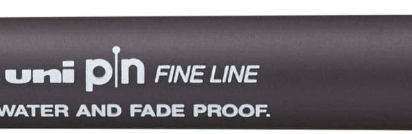 UNI-BALL Fineliner Pin 0.5mm PIN05-200(S) Dark Grey dunkelgrau