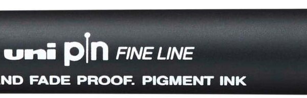 UNI-BALL Fineliner Pin brush PINBR-200(S) Black schwarz