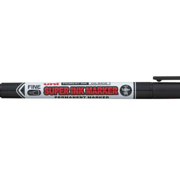 UNI-BALL Marker Super Ink 0.9mm PNA-125 schwarz, Rundspitze