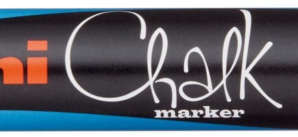UNI-BALL Chalk Marker 1.8-2.5mm PWE-5M METALLIC BLUE Metallic blau