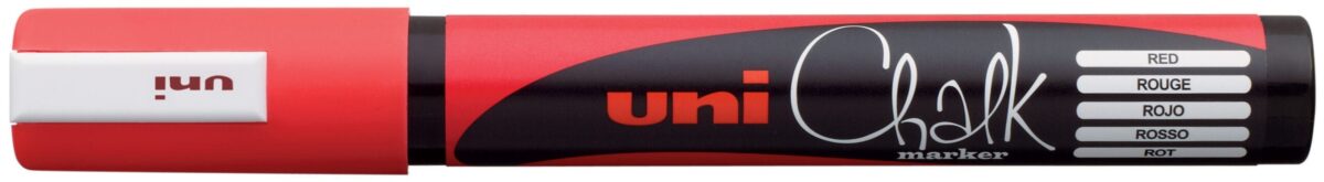 UNI-BALL Chalk Marker 1,8-2,5mm PWE-5M RED rot – Hochwertig & günstig bei ShopDeca