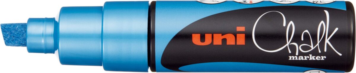 UNI-BALL Chalk Marker 8mm PWE-8K METALLIC BLUE Metallic blau – Hochwertig & günstig bei ShopDeca