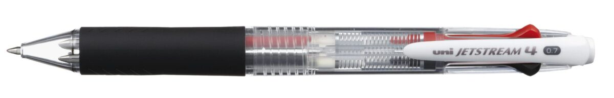 UNI-BALL Jetstream 4 Farben 0.7mm SXE4-500-07T transparent – Hochwertig & günstig bei ShopDeca