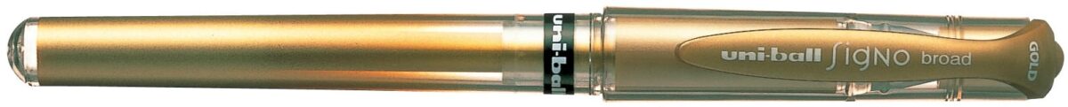 UNI-BALL Signo Broad 1mm UM-153 GOLD gold – Hochwertig & günstig bei ShopDeca