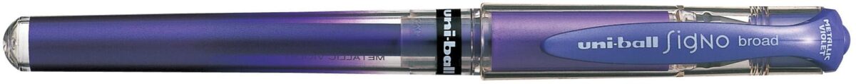 UNI-BALL Signo Broad 1mm UM-153MET violett-metallic – Hochwertig & günstig bei ShopDeca