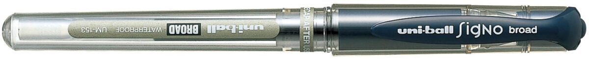 UNI-BALL Signo Broad 1mm UM153BLUEBLA blau-schwarz – Hochwertig & günstig bei ShopDeca