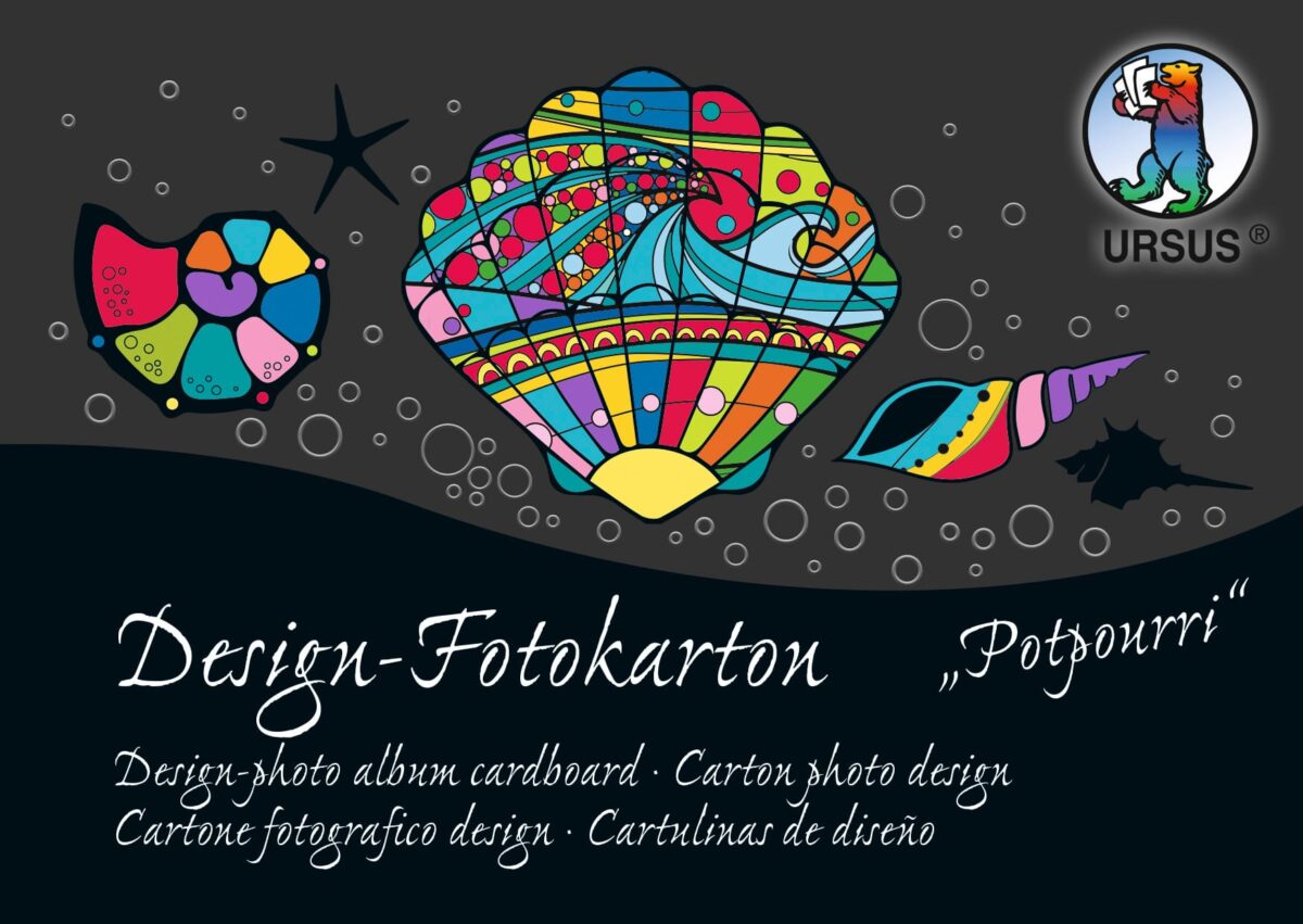 URSUS Fotokarton-Block Potpourri A6 11456499SE 300g,60 Motive 60 Blatt – Hochwertig & günstig bei ShopDeca