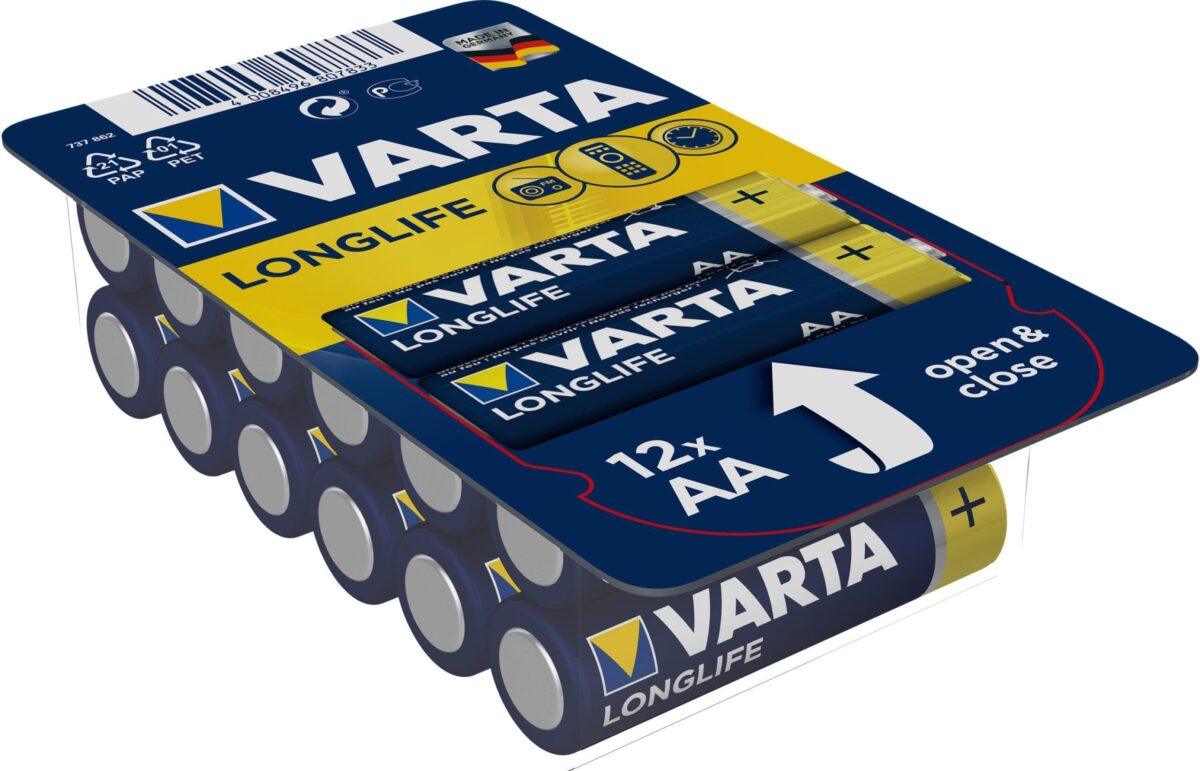 VARTA Longlife 4106301112 AA/LR06, 12 Stück – Hochwertig & günstig bei ShopDeca