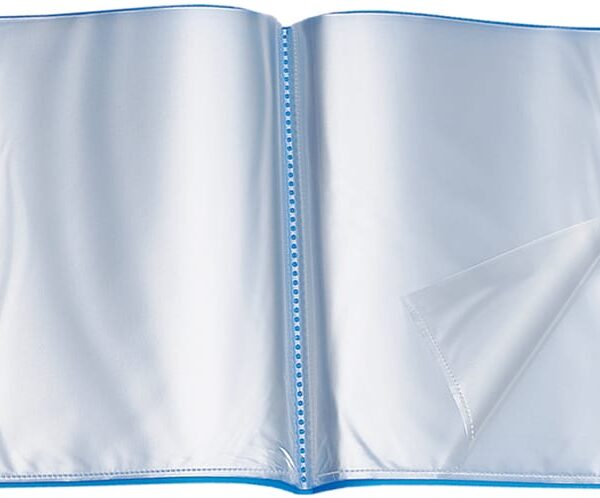 VIQUEL Sichtbuch A4 506002-04 blau 30 Taschen