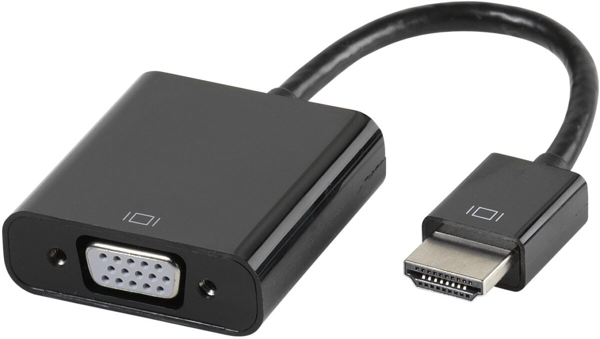 VIVANCO HDMI VGA-Adapter 45493 HDMI Stecker – Hochwertig & günstig bei ShopDeca