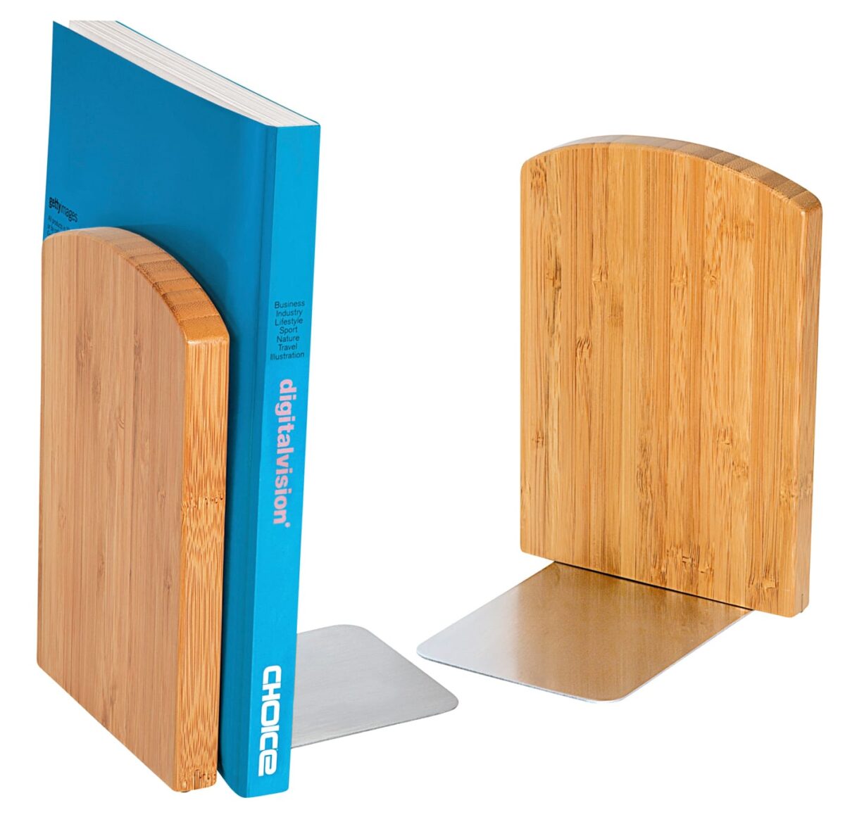 WEDO Buchstützen 12x12.4x18.5 cm 611207 braun 2 Stück – Hochwertig & günstig bei ShopDeca