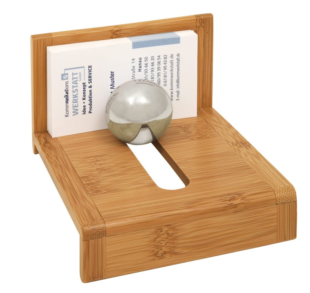 WEDO Visitenkartenhalter 611407 braun 11.4x10x6.9 cm – Hochwertig & günstig bei ShopDeca