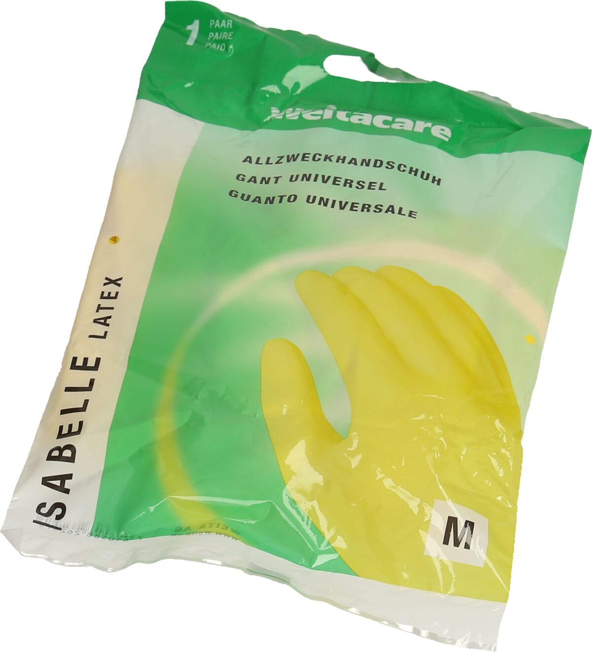 WEITA Allzweckhandschuh Latex Gr.M 262571 / RF-1 Isabelle, gelb 30cm/0.45mm – Hochwertig & günstig bei ShopDeca