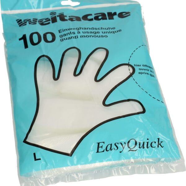 WEITA Handschuh Herren Easy Quick 270591 Strong, transparent 100 Stück