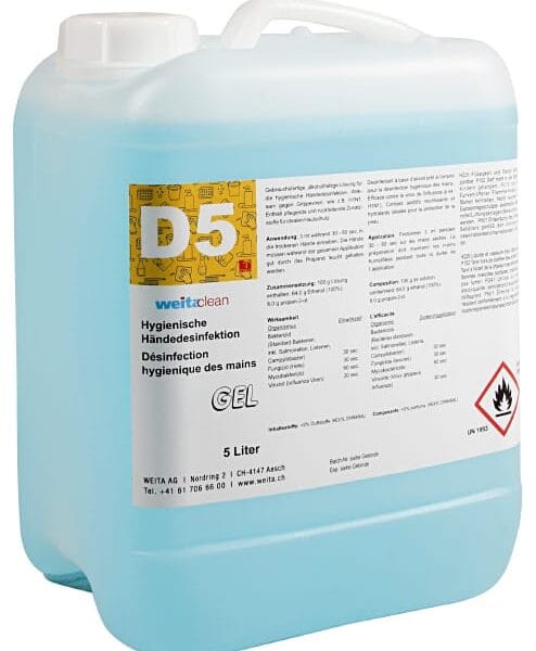 WEITA Händedsinfetkion D5 5lt 332141