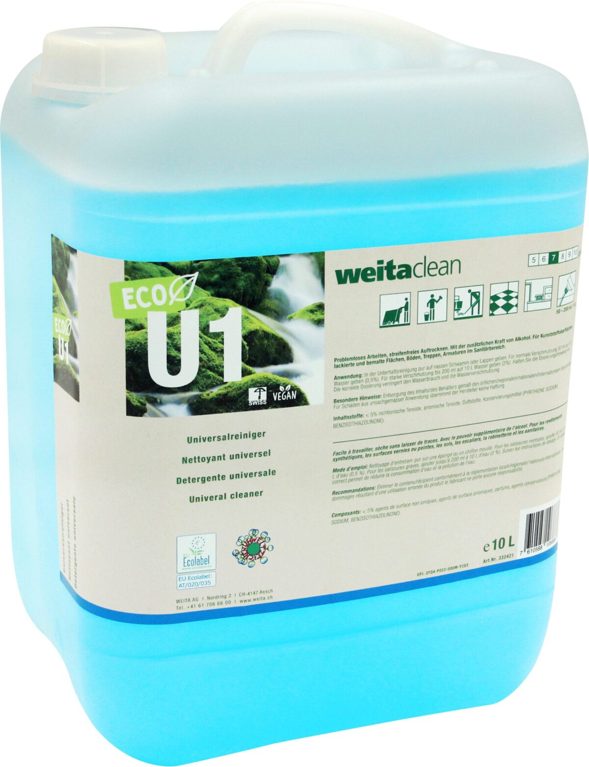 WEITACLEAN Universalreiniger 10L 19506.14310 U1 ECO – Hochwertig & günstig bei ShopDeca